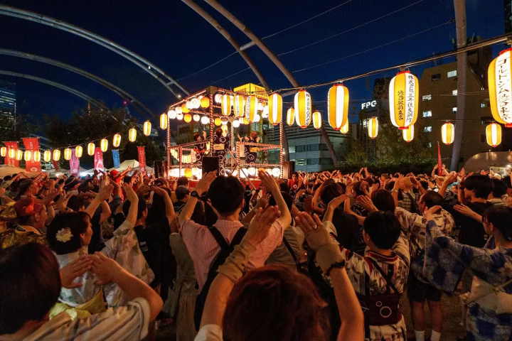 Shibuya Miyashita Park Bon Dance