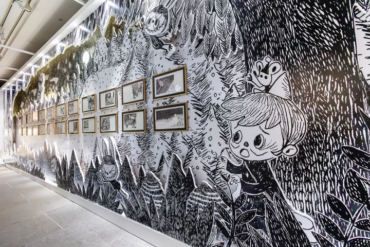 MONSTERS BY MONSTERS: NOW AND THEN Exhibition Picture book area