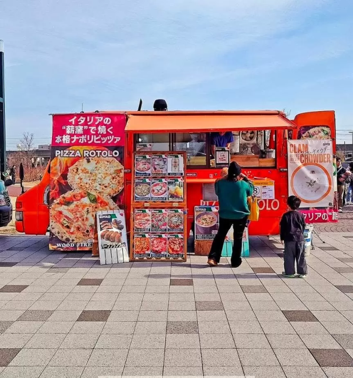 Food Stalls, Thanks Lantern 2026, Sakai, Osaka