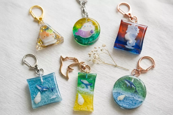 Senshu Beach Lantern Festival Keychains