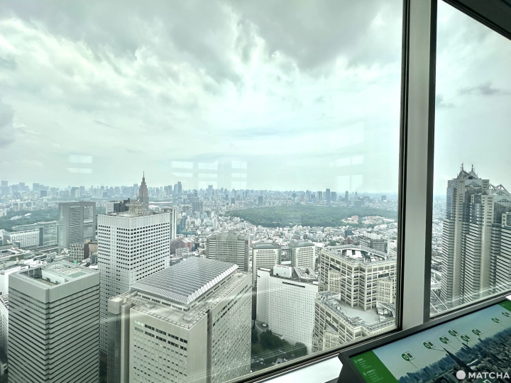東京都展望台看出去的景色