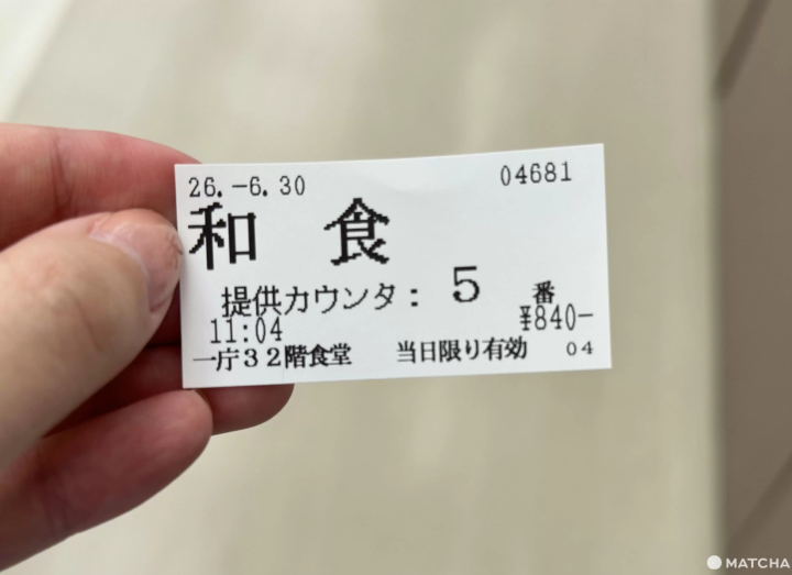 東京都廳員工食堂餐券