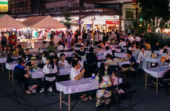 SUITO Festival：夏季照亮大垣的三天燈光與舞蹈盛宴。