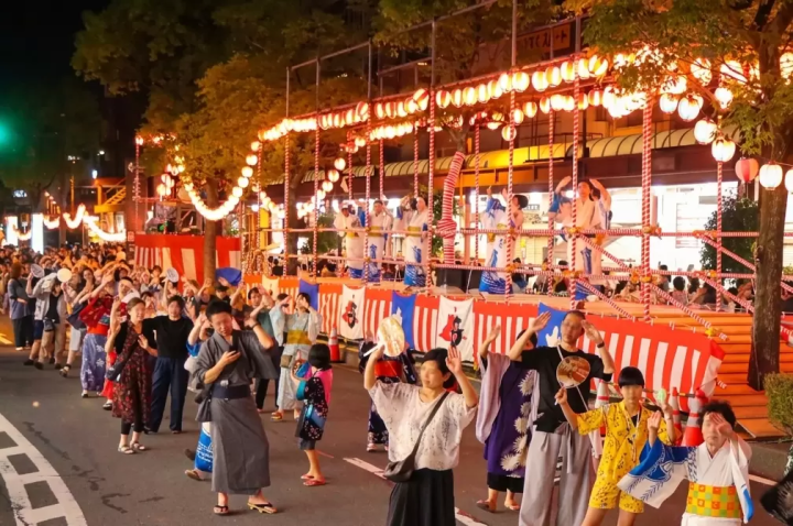 SUITO Festival：夏季照亮大垣的三天燈光與舞蹈盛宴。