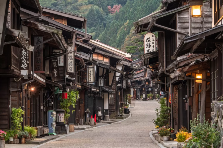 Narai-juku in Nagano
