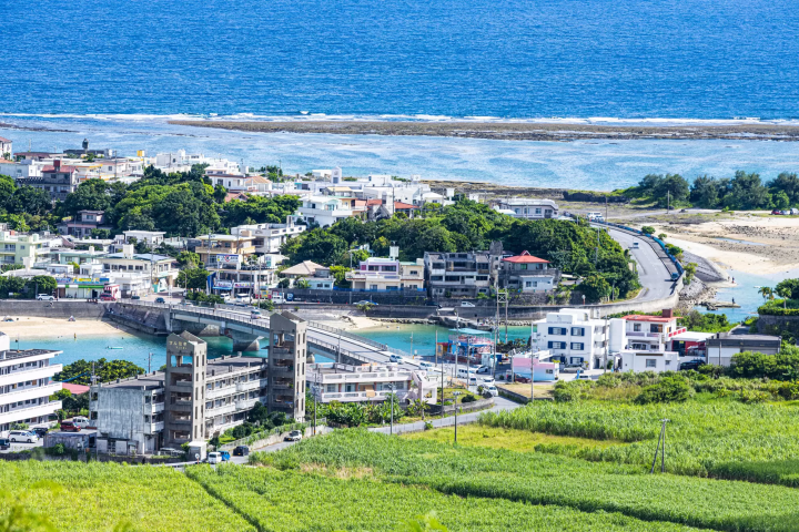 沖繩本島南邊的奧武島