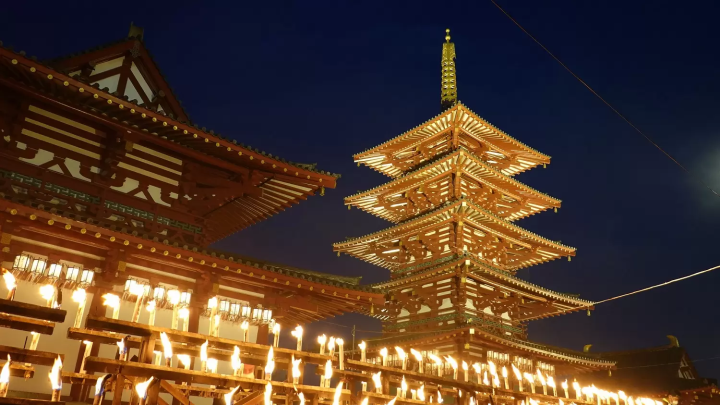 Osaka Shitennoji Temple Obon Festival