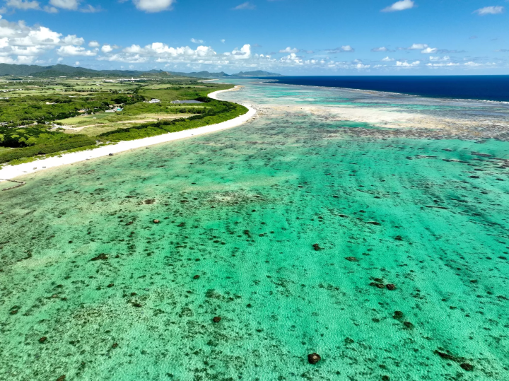 石垣島的白保海岸