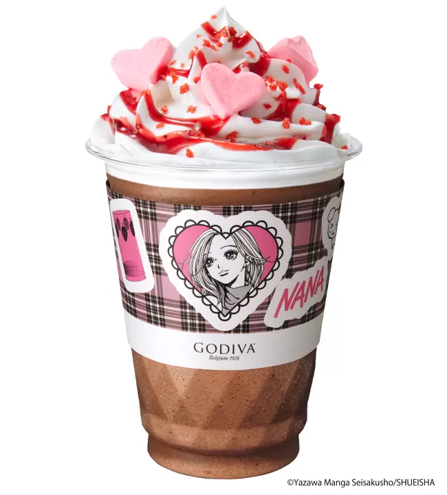 8月7日から発売!「ゴディバ×NANA」限定チョコドリンク&スイーツグッズが登場