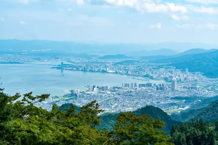 Lake Biwa view