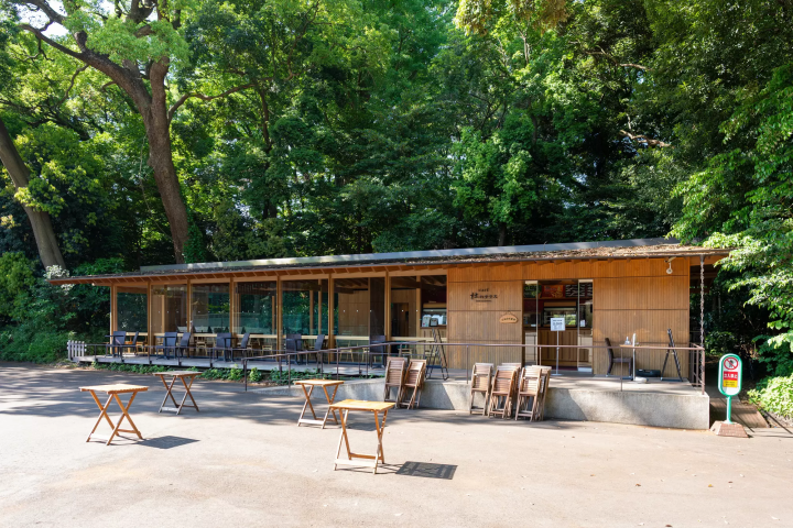 明治神宮附屬咖啡店CAFÉ「杜TERRACE」