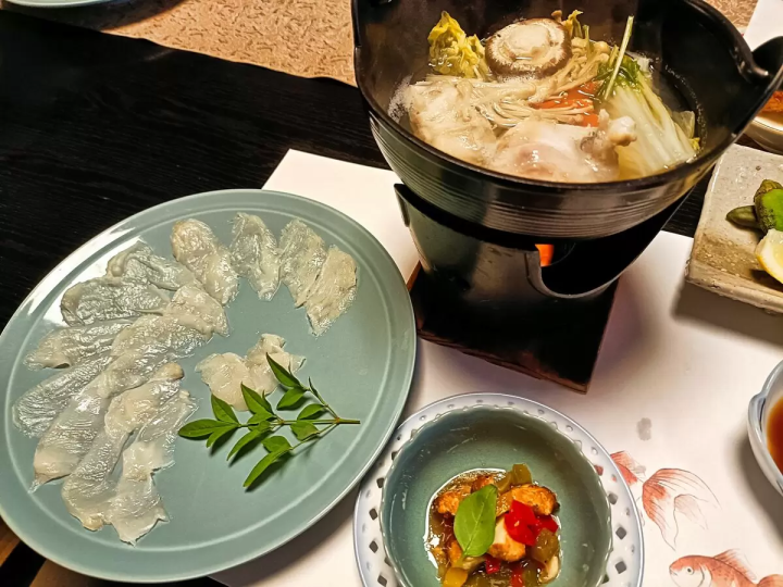 【高浜町】ふぐ料理・五作荘で夏のコースを堪能