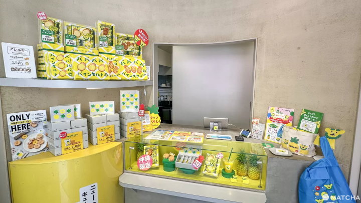 沖繩鳳梨甜品專門店「new Q」店鋪內部