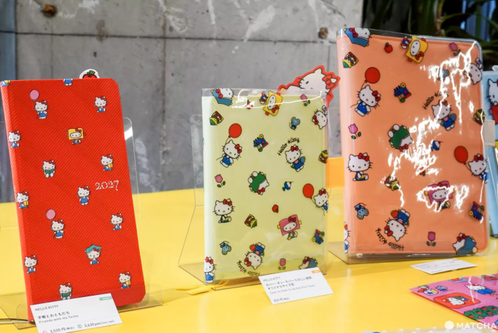 Hobonichi 手帳 2027年 Hello Kitty 聯名系列手帳與手帳套