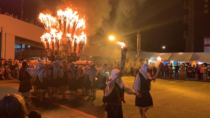三重縣最大的火祭「僧兵祭」定於2026年10月4日舉行。