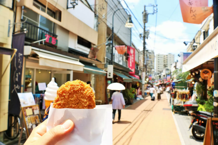 谷中銀座商店街食べ歩き
