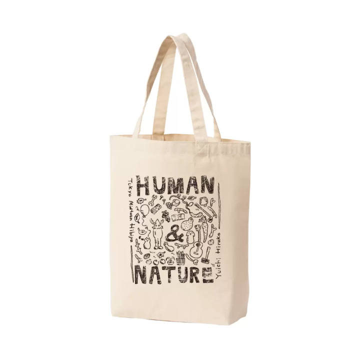 平子雄一「HUMAN AND NATURE」托特包