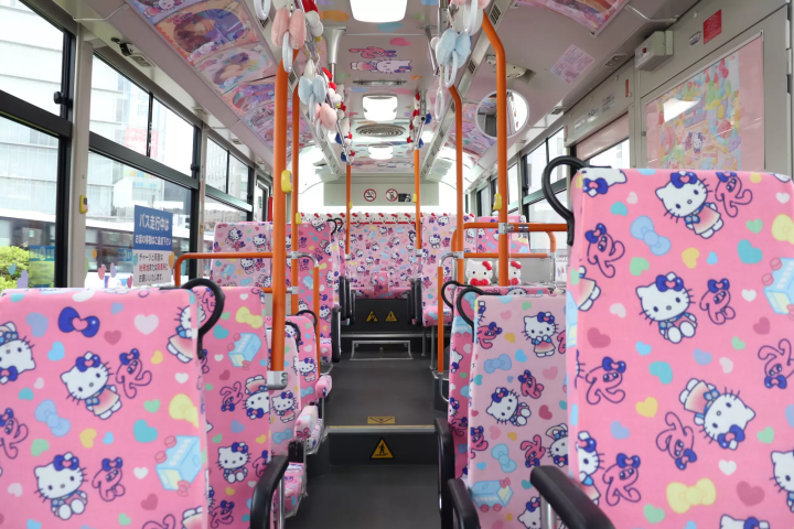 오카야마 에서 " 헬로키티 (Hello Kitty) 버스"를 타는 방법 안내 | JR 오카야마 역에서 타마노/ 우노 항구 까지