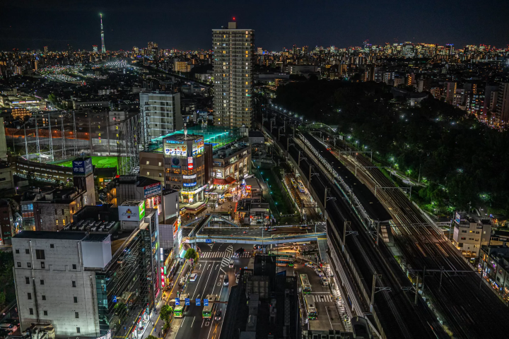北Topia夜景