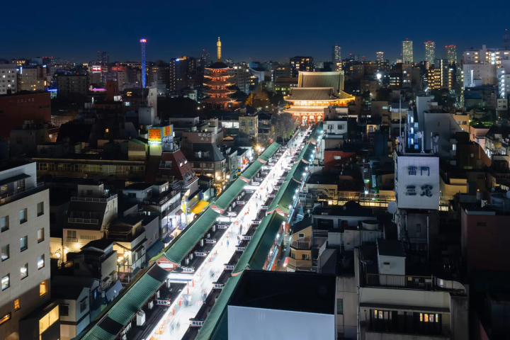 淺草文化觀光中心夜景