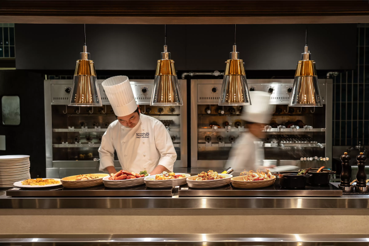 Popular live kitchen 