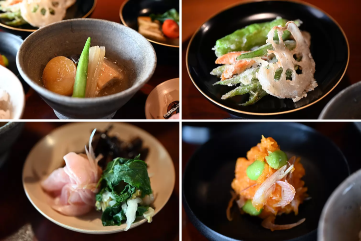 我們選用當季食材,並精心挑選不會掩蓋食材天然風味的調味料和烹調方法。