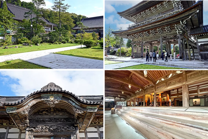 雖然有些建築物因修復工作而關閉,但有些建築物,例如主神社,仍然開放供遊客內部參觀。