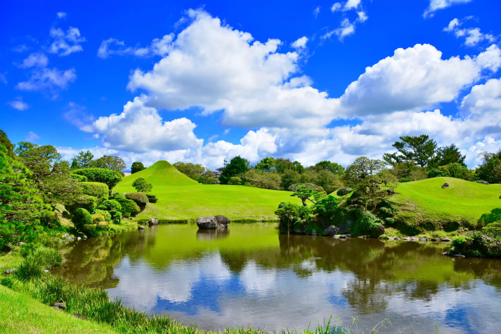 水前寺成趣園｜市區裡的江戶庭園