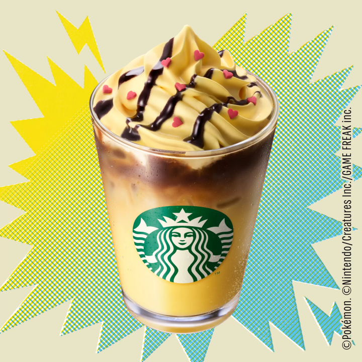 POKÉMON + STARBUCKS® 9월 30일(수) 바리스타가 개발한 '피카츄 허니 크림 라테'와 총 41종의 굿즈 출시