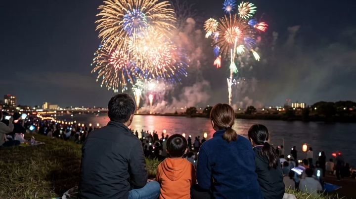 Tamagawa Fireworks Festival