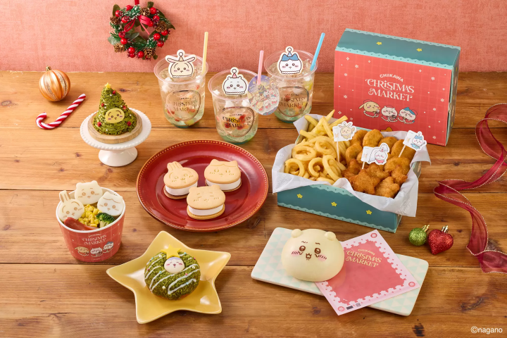 ちいかわクリスマスマーケットの限定スイーツ