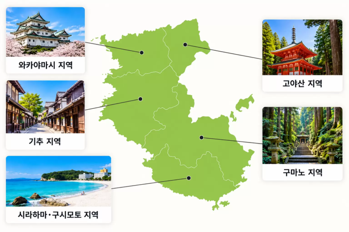와카야마 5개구역 한글