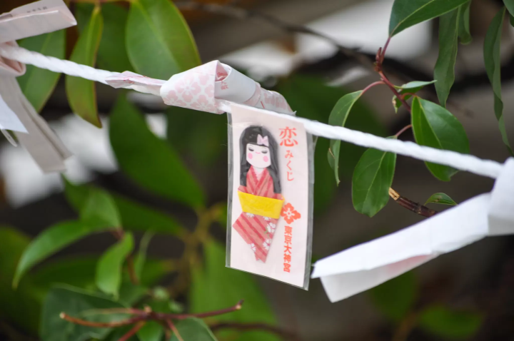 東京大神宮的戀愛籤