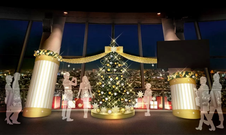 Tokyo Skytree Christmas