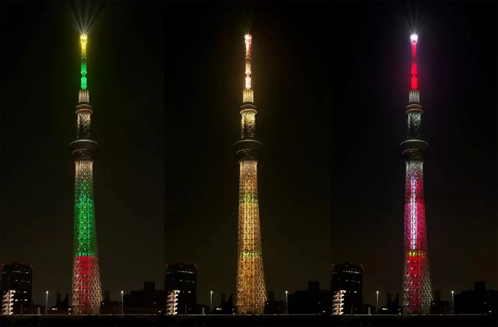 Tokyo Skytree Christmas