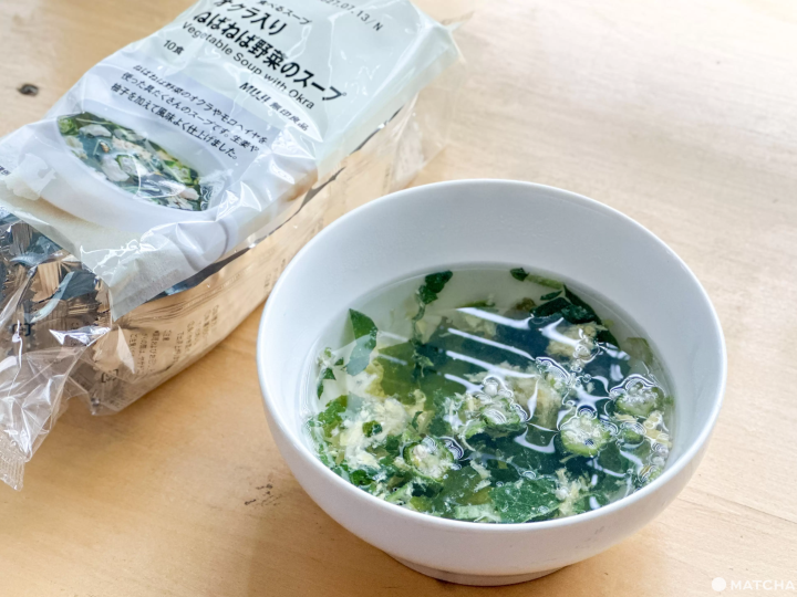 無印良品秋葵黏滑蔬菜湯