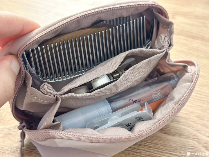 無印良品防潑水再生尼龍輕巧收納包
